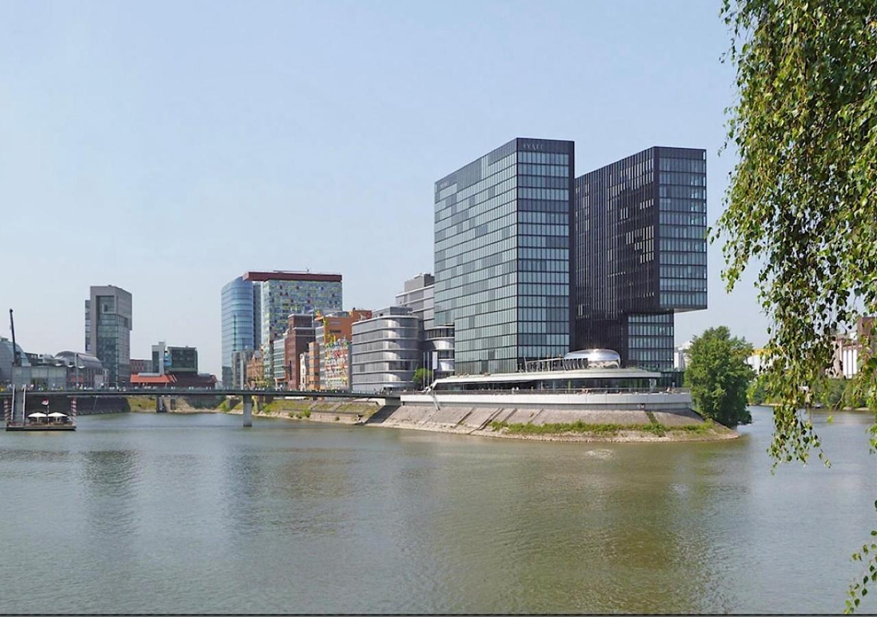 Medienhafen Apartment Direkt Am Zentrum ดุสเซลดอร์ฟ ภายนอก รูปภาพ